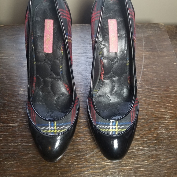 Betsey Johnson size 9 platform pumps - Picture 2 of 4